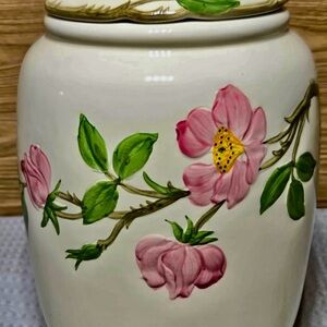 FRANCISCAN Desert Rose 🌹 
Cookie Jar